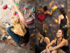 ladies night climbing